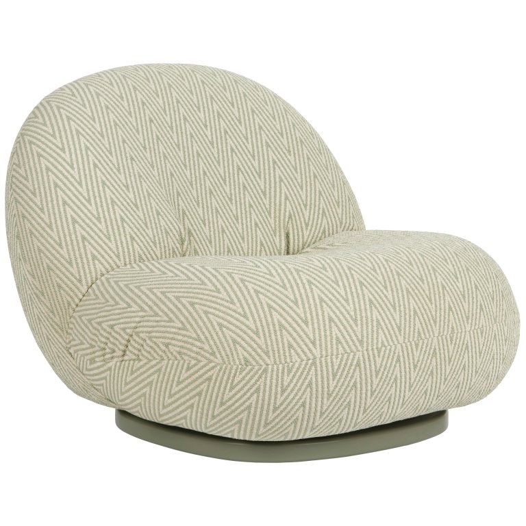 Gubi Pacha outdoor draaibare fauteuil Chevron