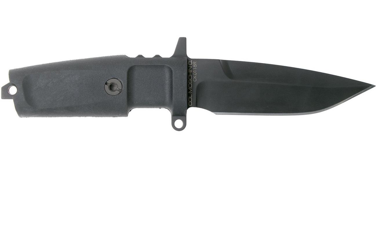 Extrema Ratio Col Moschin C, Black 04.1000.0200/BLK vaststaand mes
