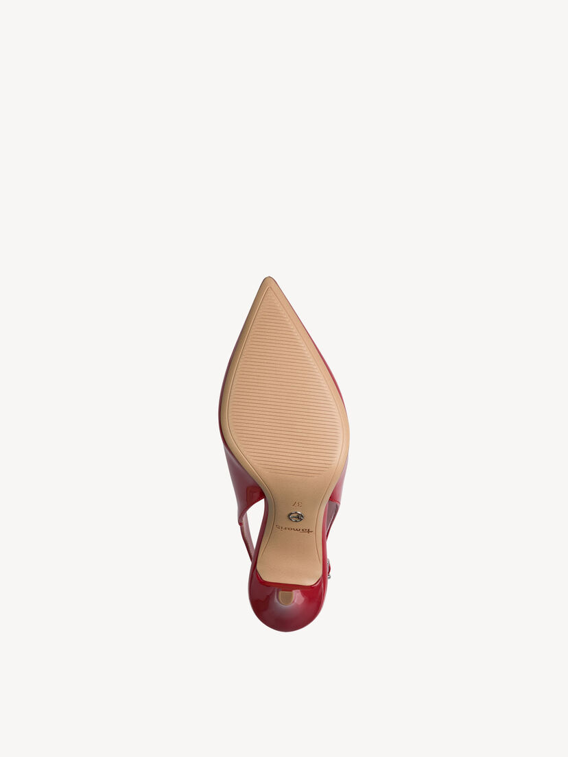 Slingpumps - rood