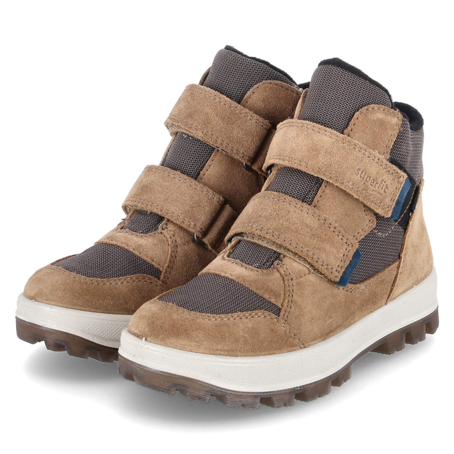 Superfit Winterstiefeletten TEDD - braun/blau