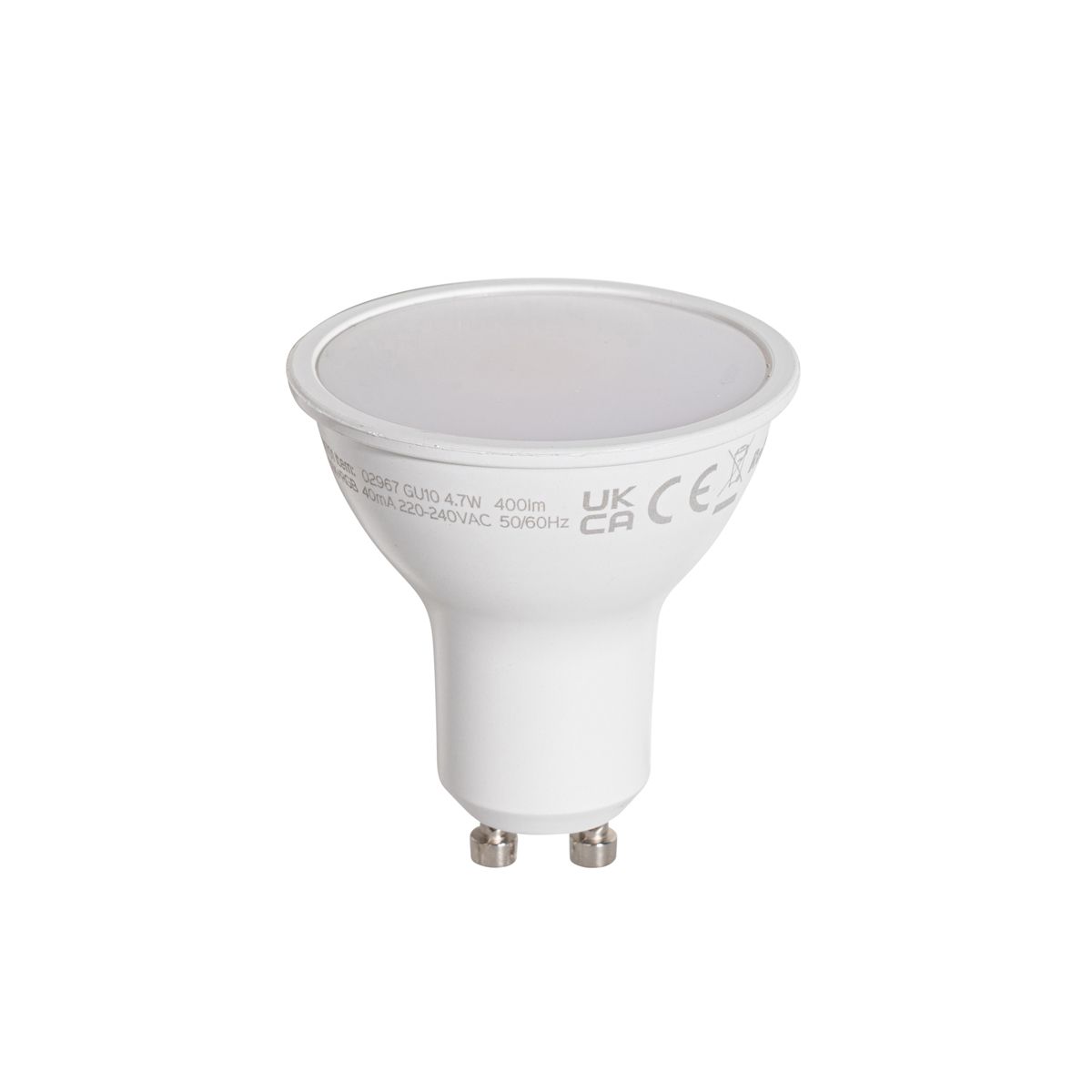 Smart GU10 50mm LED lamp helder 4.7W 400 lm 2200-4000K