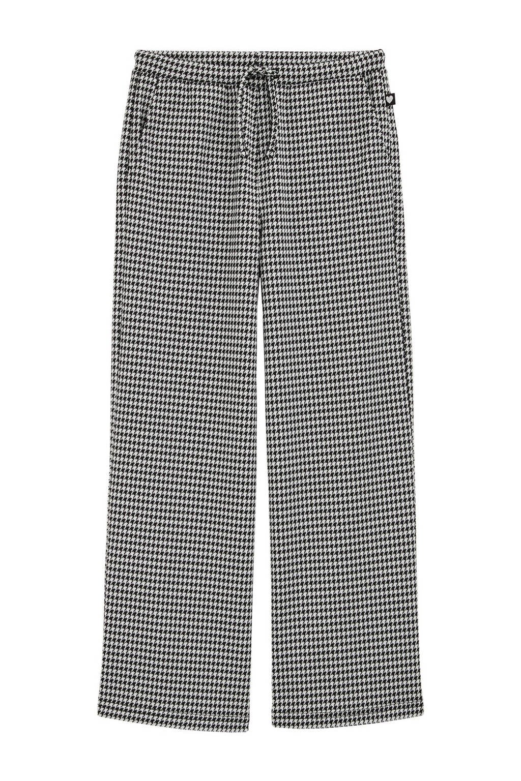 WE Fashion straight casual broek zwart