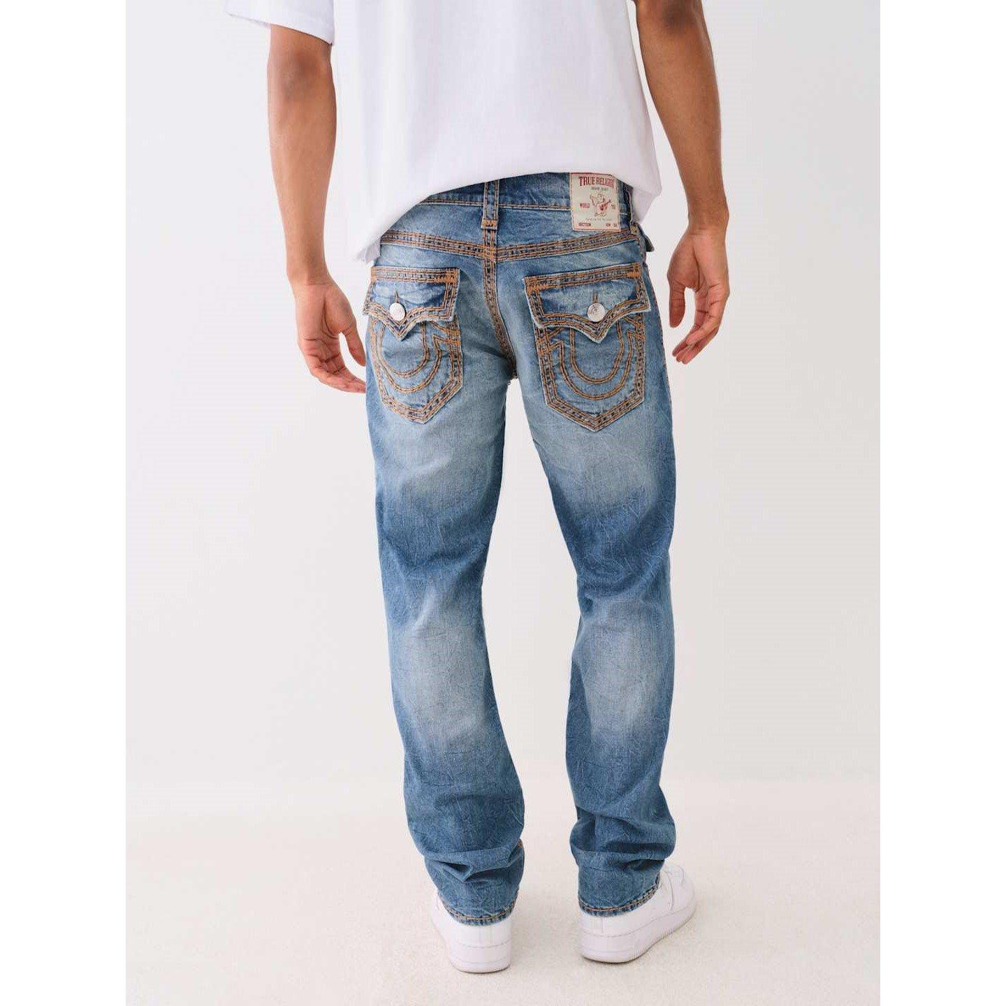 True Religion Ricky Super Q Straight Leg Jeans