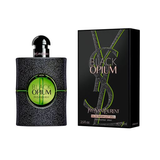 Yves Saint Laurent Black Opium Illicit Green Eau De Parfum, 75 ml