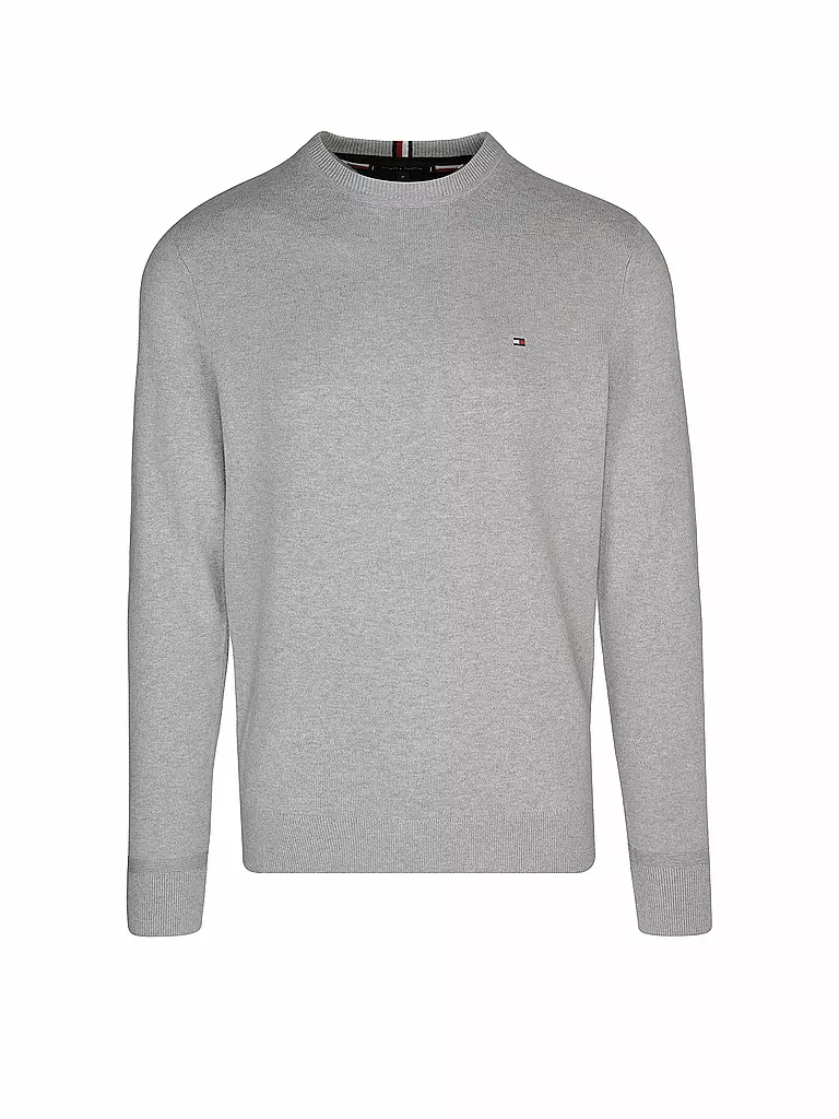 TOMMY HILFIGER Pullover hellgrau