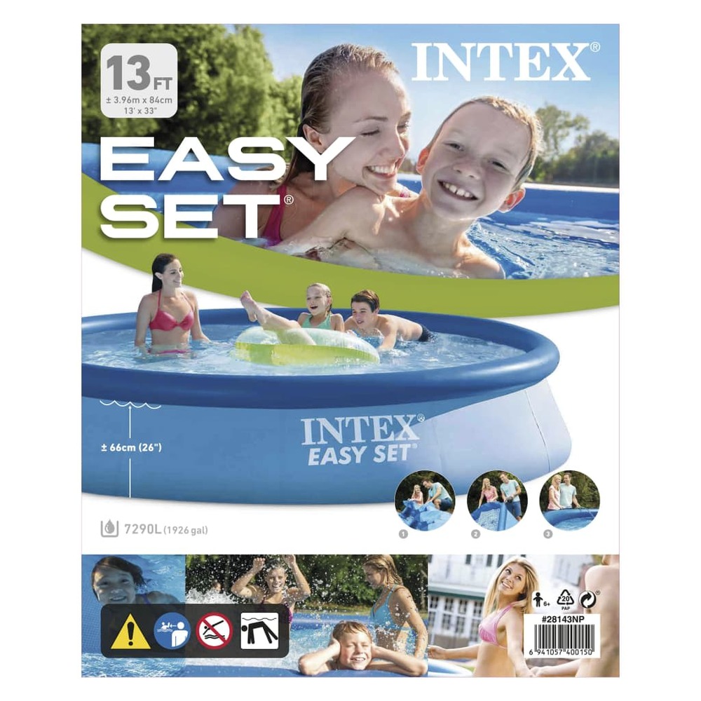 Piscine easy set 396 x 84 cm 28143np