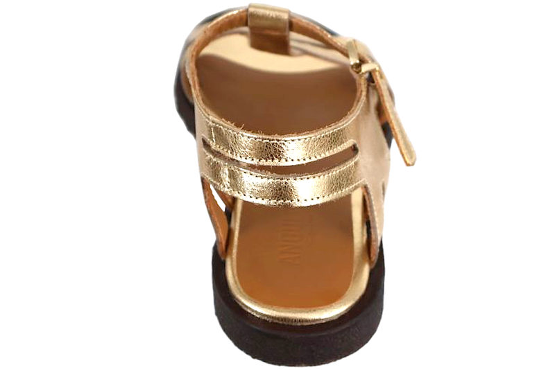 ANGULUS SANDAL I GULD SKIND
