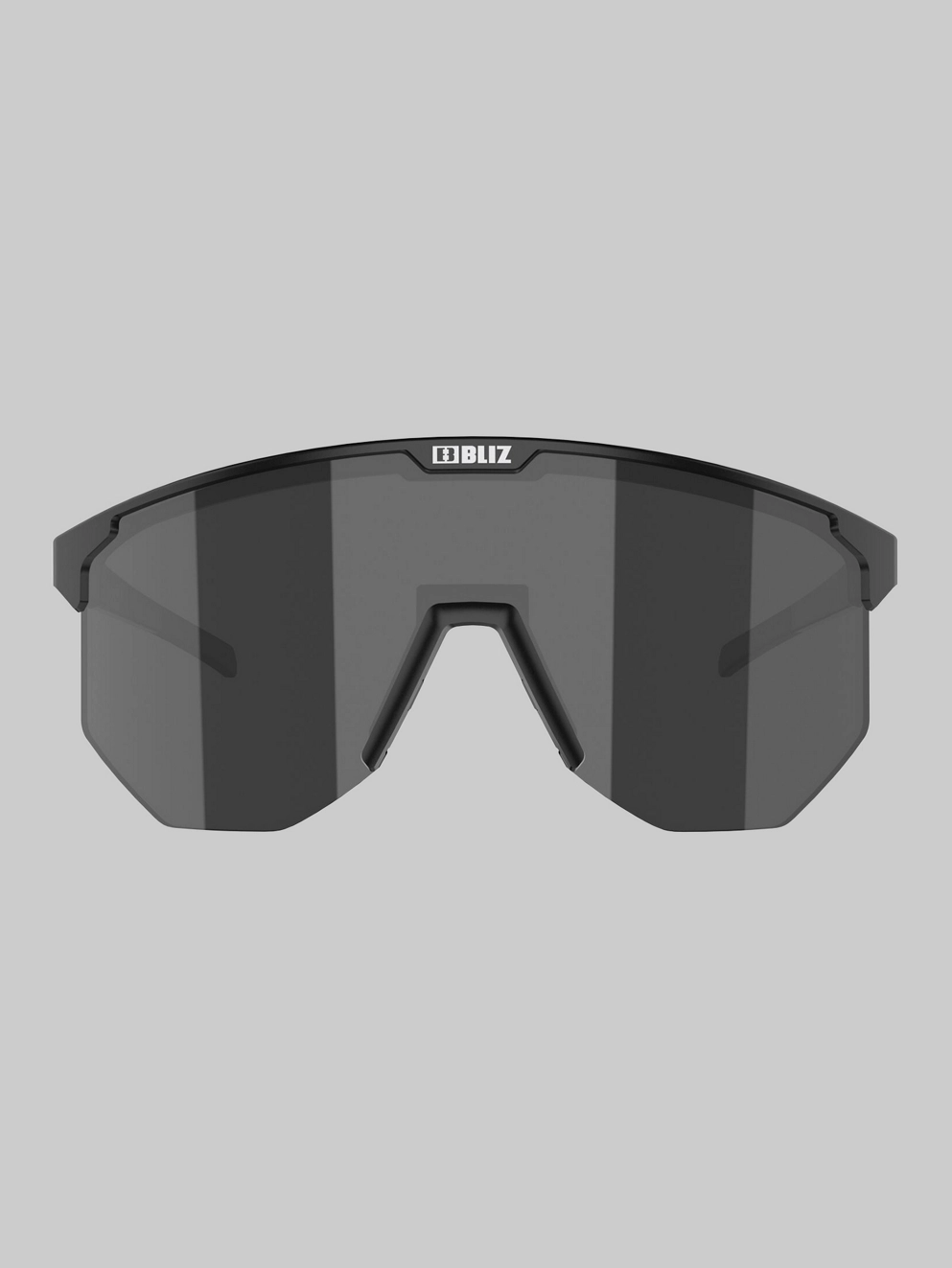 BLIZ Active Eyewear Hero Small Matt Black Sunglasses smoke w silver mirror