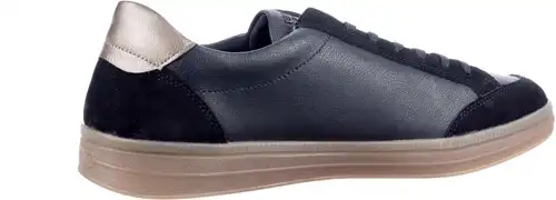 Remonte zwart D2C04-03 - maat 43 veterschoen zwart - maat 43 Calandschoen