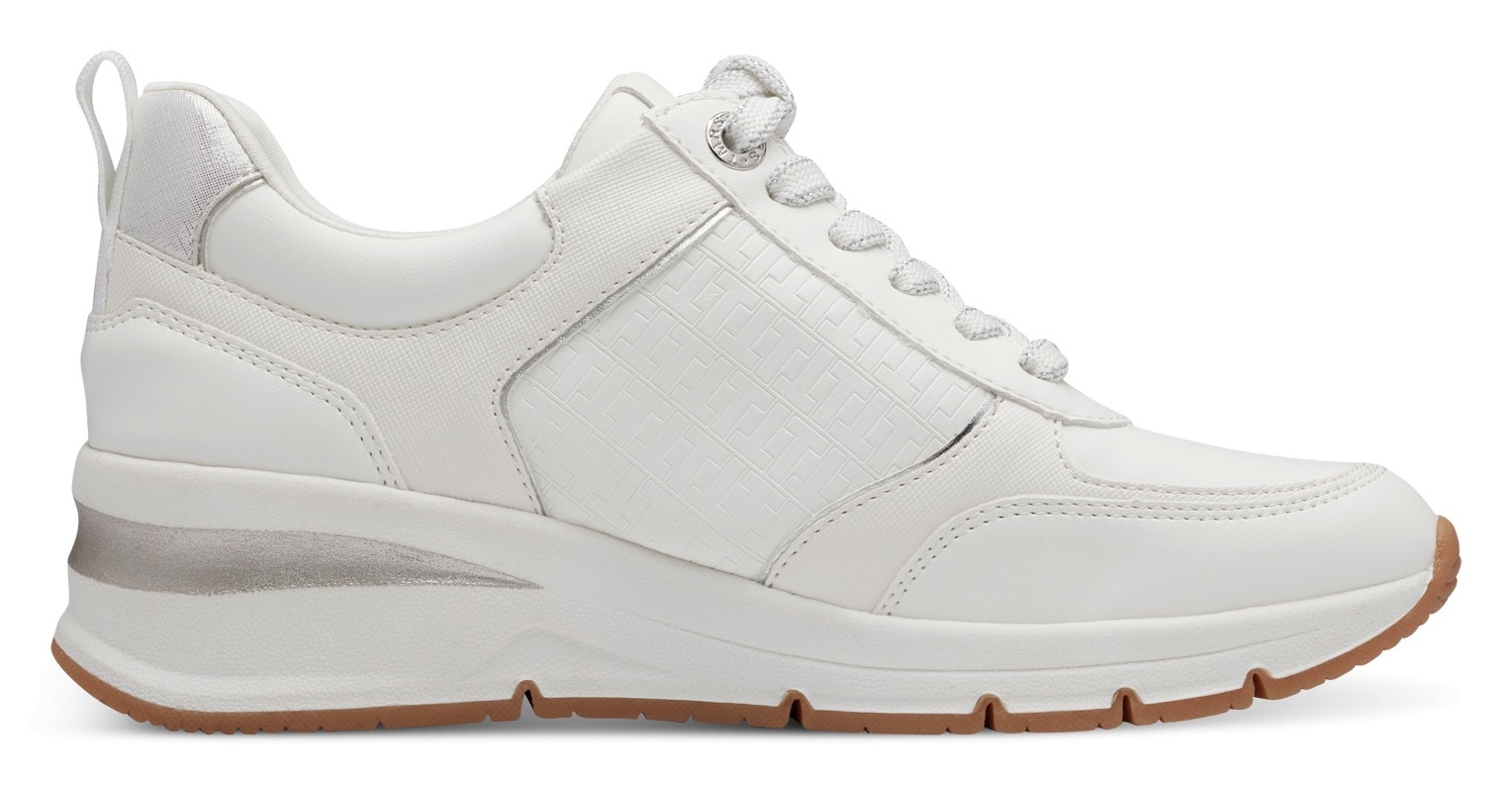 Tamaris Keilsneaker  , Freizeitschuh, Halbschuh, Schnürschuh mit Aussenreissverschluss