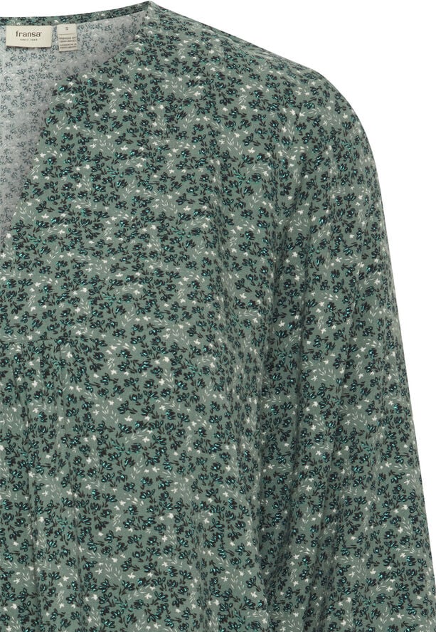 Fransa FRKIKI BL 1 Laurel wreath aop ma24 02d