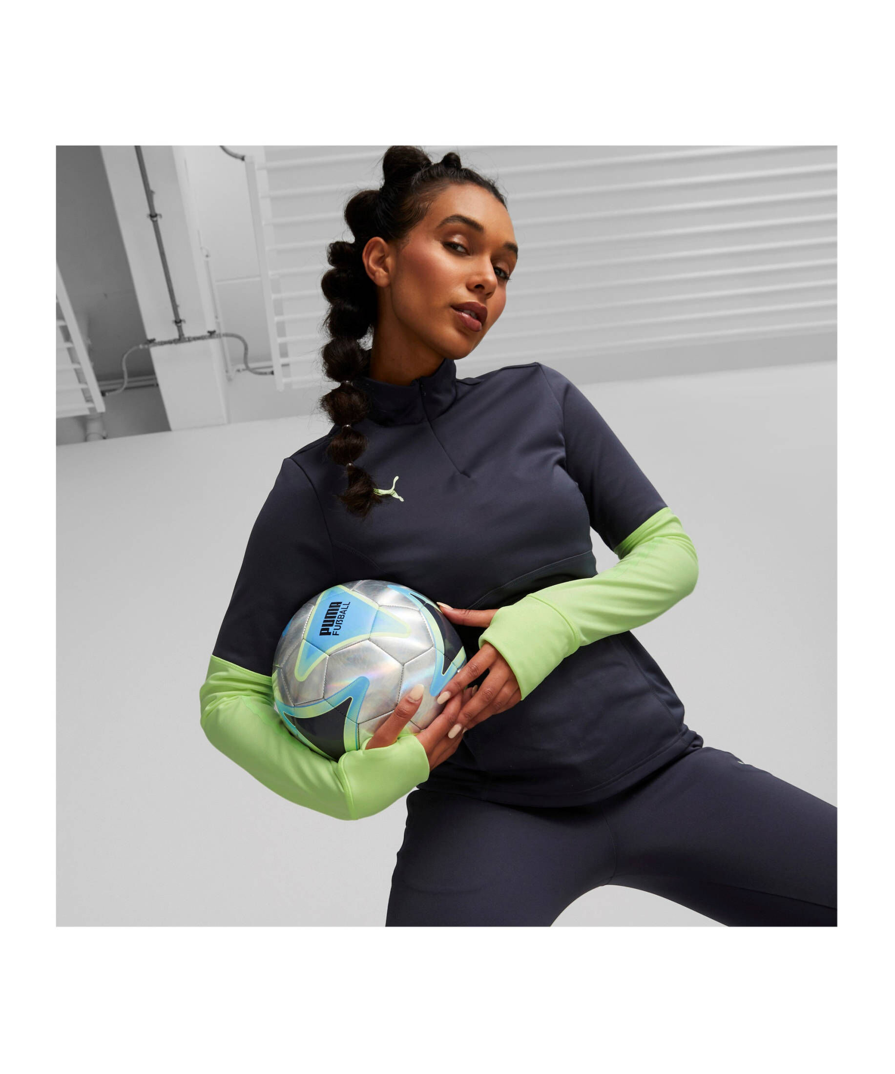 Puma| Damen Fußball - Teamsport Textil - Sweatshirts individualLIGA Fastest Sweatshirt Damen