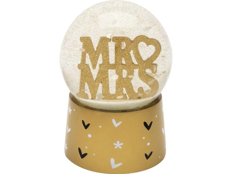 Sheepworld Mr & Mrs Gold, 1 Stück Schneekugel