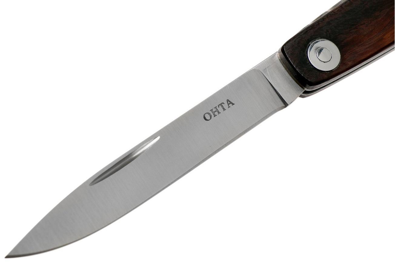 Ohta OLF SS FK Ohta Light Folder zakmes, desert ironwood