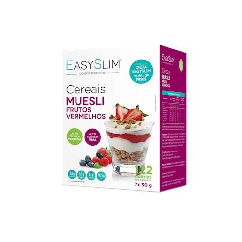 Easyslim Cereais Muesli Frut Verm 30gx7