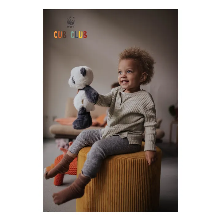 WWF Peluche Panu le Panda | Noir/Blanc