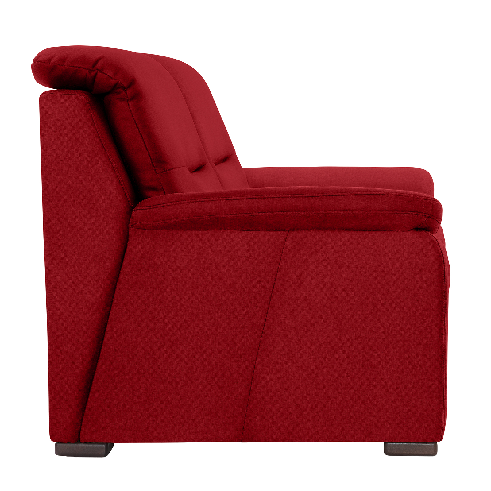 polsterpower 2-Sitzer-Sofa - Miro bordeaux - Basismodell