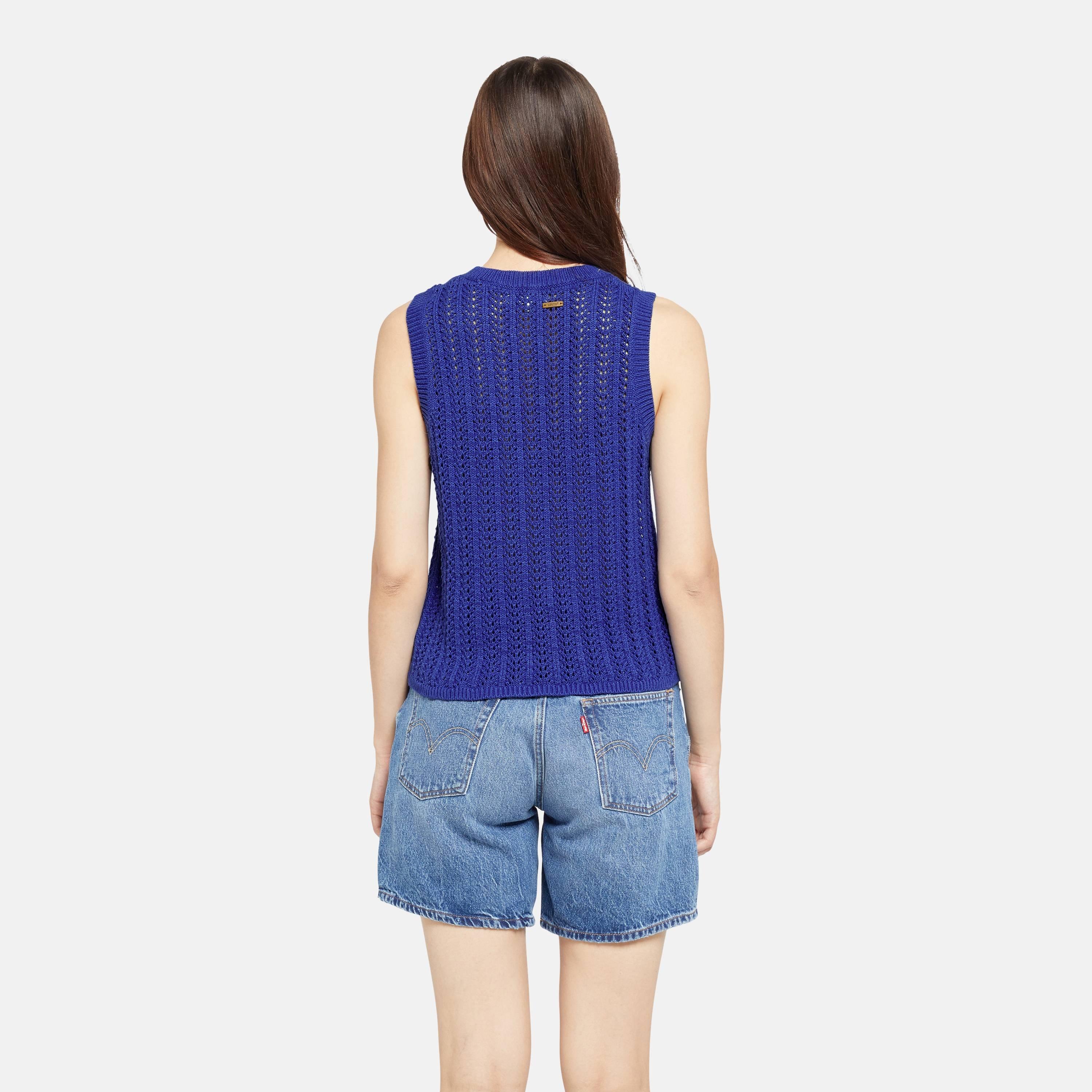 Levis Levis Sunrise Crochet Tank Mazarine