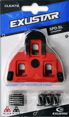 Exustar SPD-SL klampe rød