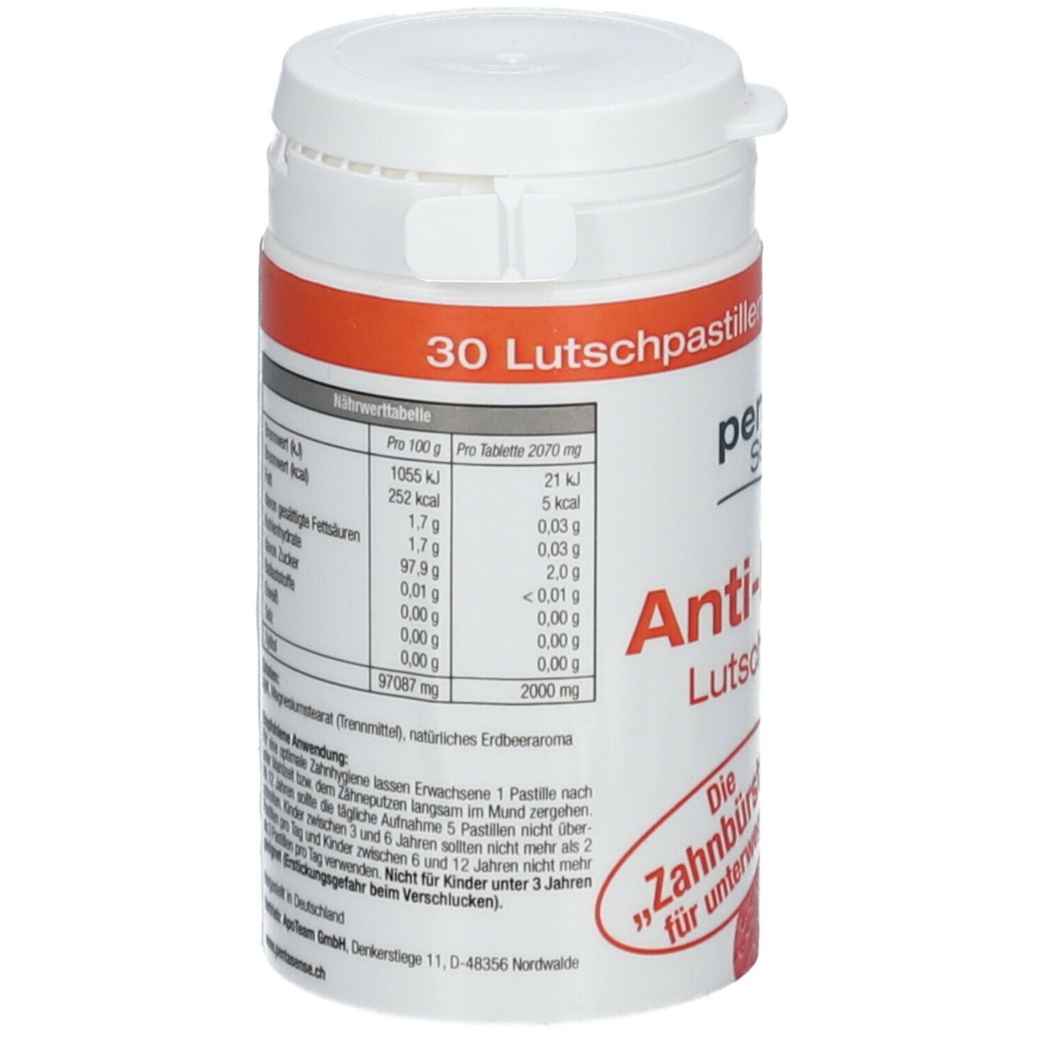 penta sense Anti-Karies Erdbeere