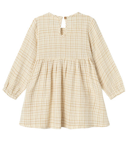 Lil Atelier Kjole l/æ - NmfKaley - Lemon Icing