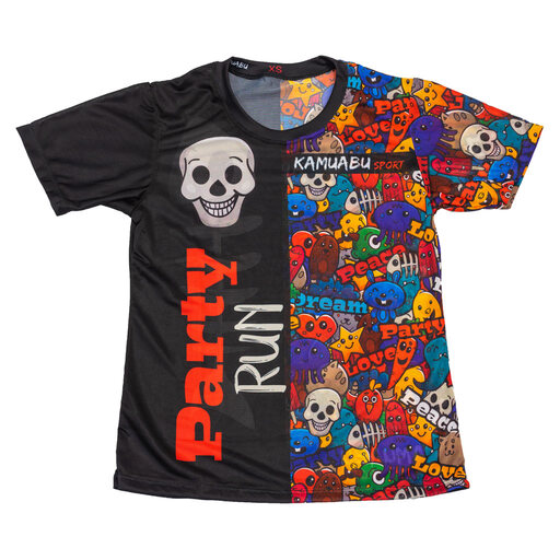 Camiseta Running Kamuabu Partyrun 90grs