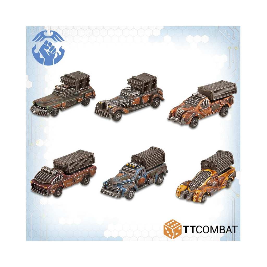 Dropzone Commander - Resistance K9 Technicals