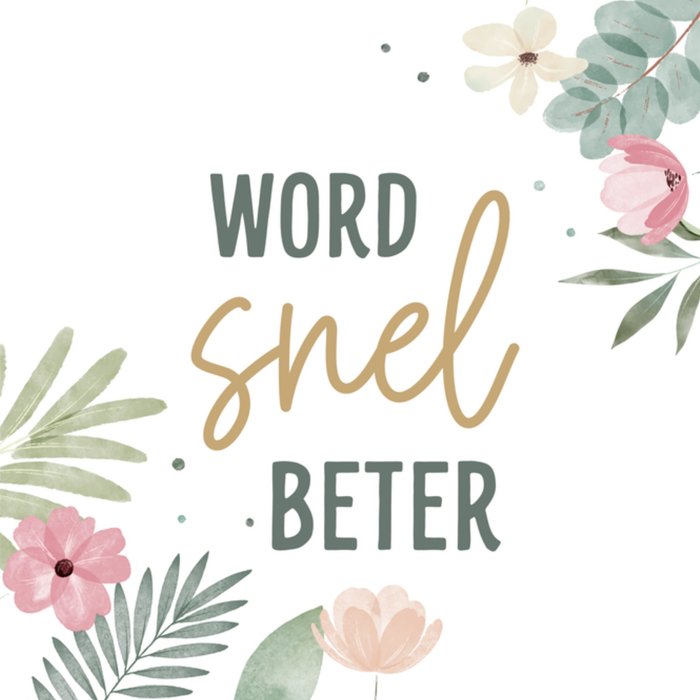Papercute | Beterschapskaart | Word snel beter