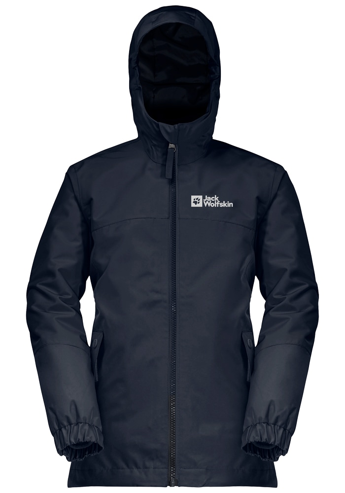 Jack Wolfskin 3-in-1-Funktionsjacke »ICELAND 3IN1 JACKET G« 2 teilig,  mit Kapuze