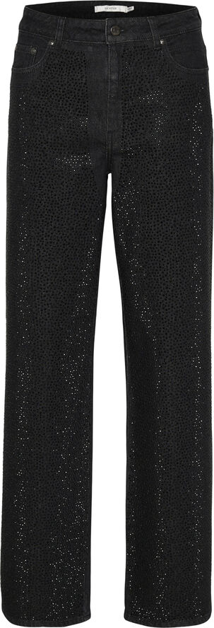 Gestuz ZorahGZ MW jeans Dark black wash