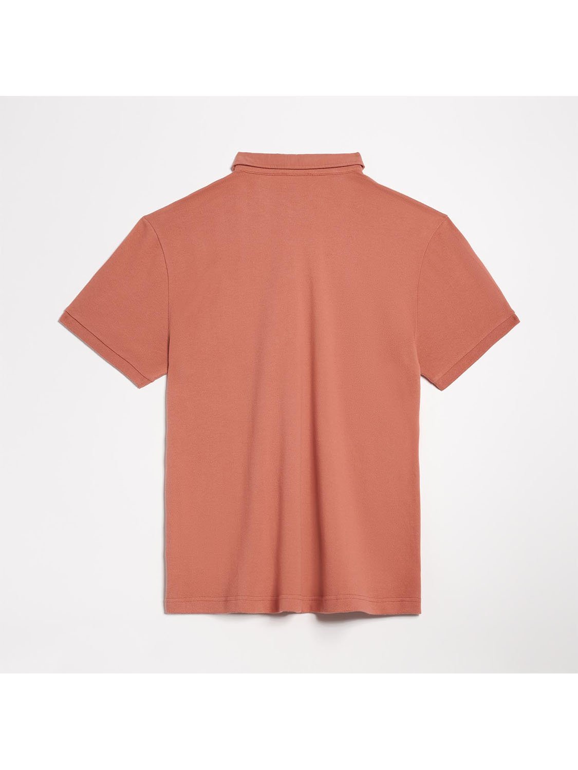 Polo Homme Esprit Jacquard Coton Orange