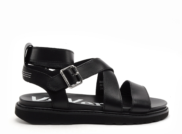 Kickers nu pieds plats femme neosunny 961240 50 noir
