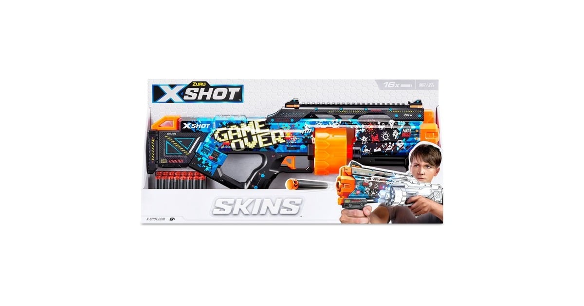 ZURUX-Shot Skins - Last Stand Game Over Dart blaster