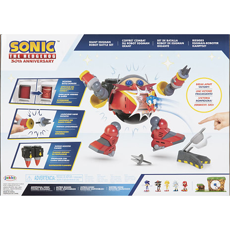 Sonic - Giant Eggman Robot Battle Set