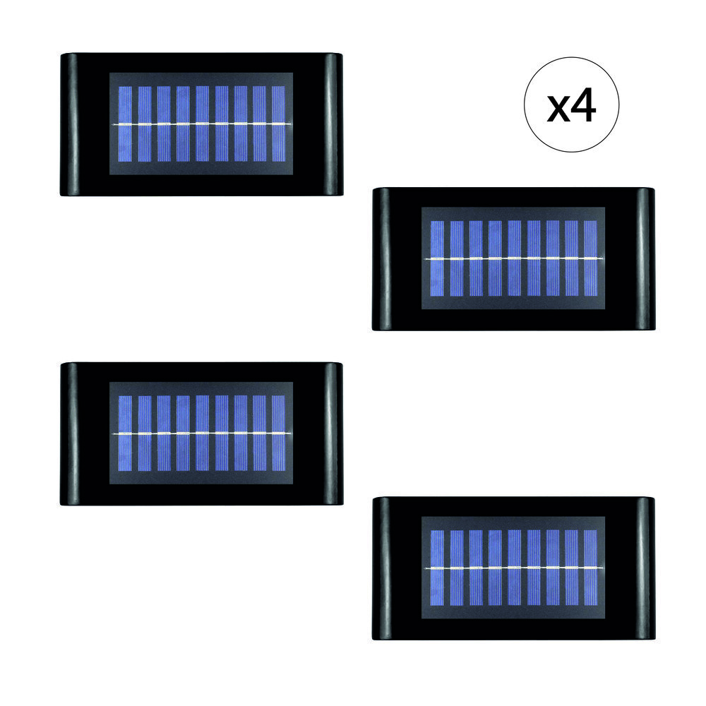 Solar up n down - pack de 4 lampes