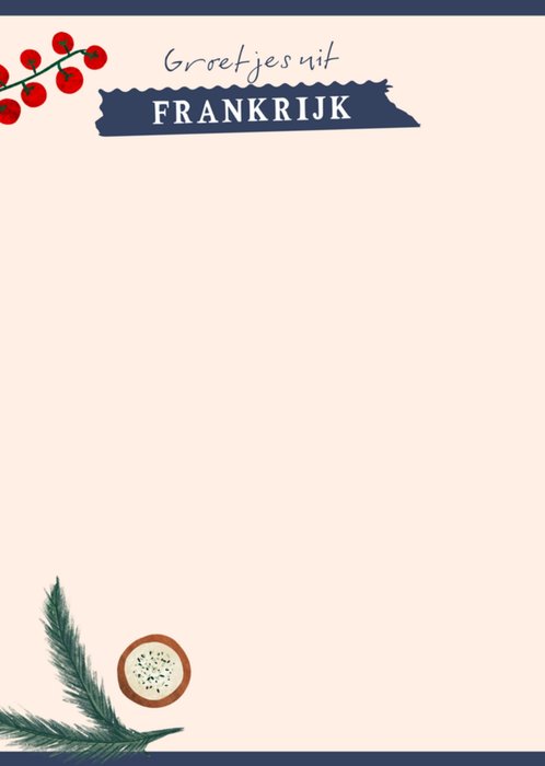 Greetz | Vakantiekaart | groetjes uit Frankrijk