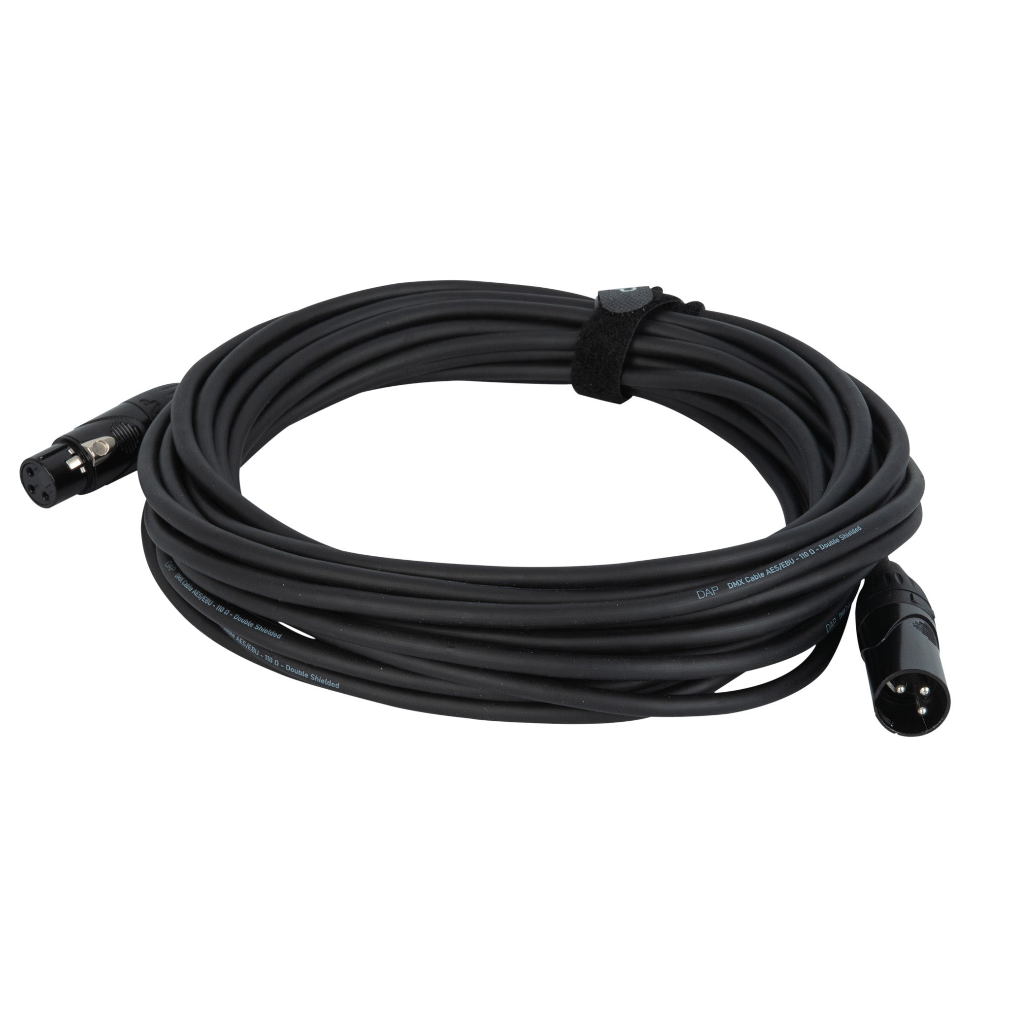 DAP FLX09 DMX-kabel XLR 3-pins M-F 6 meter