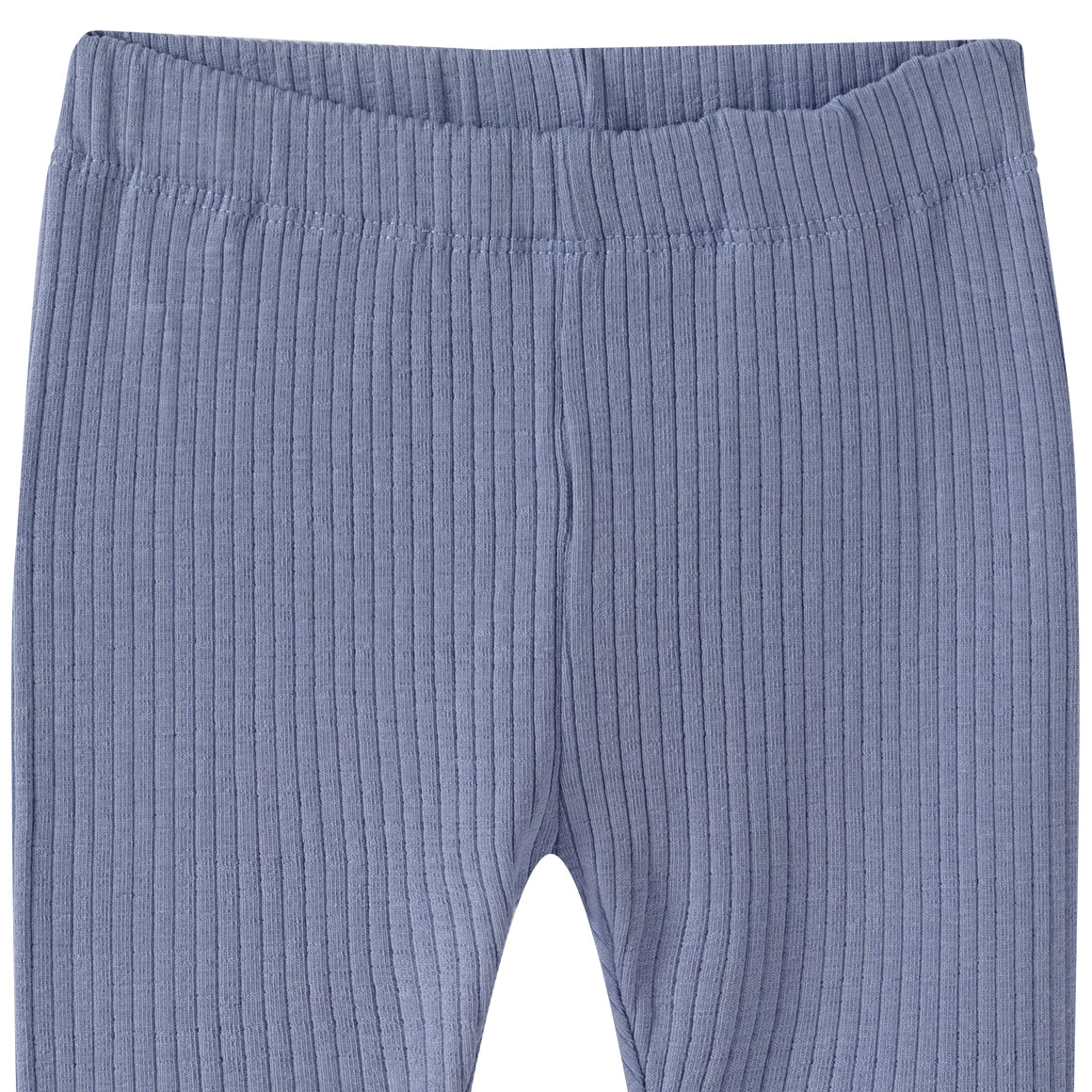 Topomini Pure Collection Newborn Leggings mit Rippstruktur dunkelblau