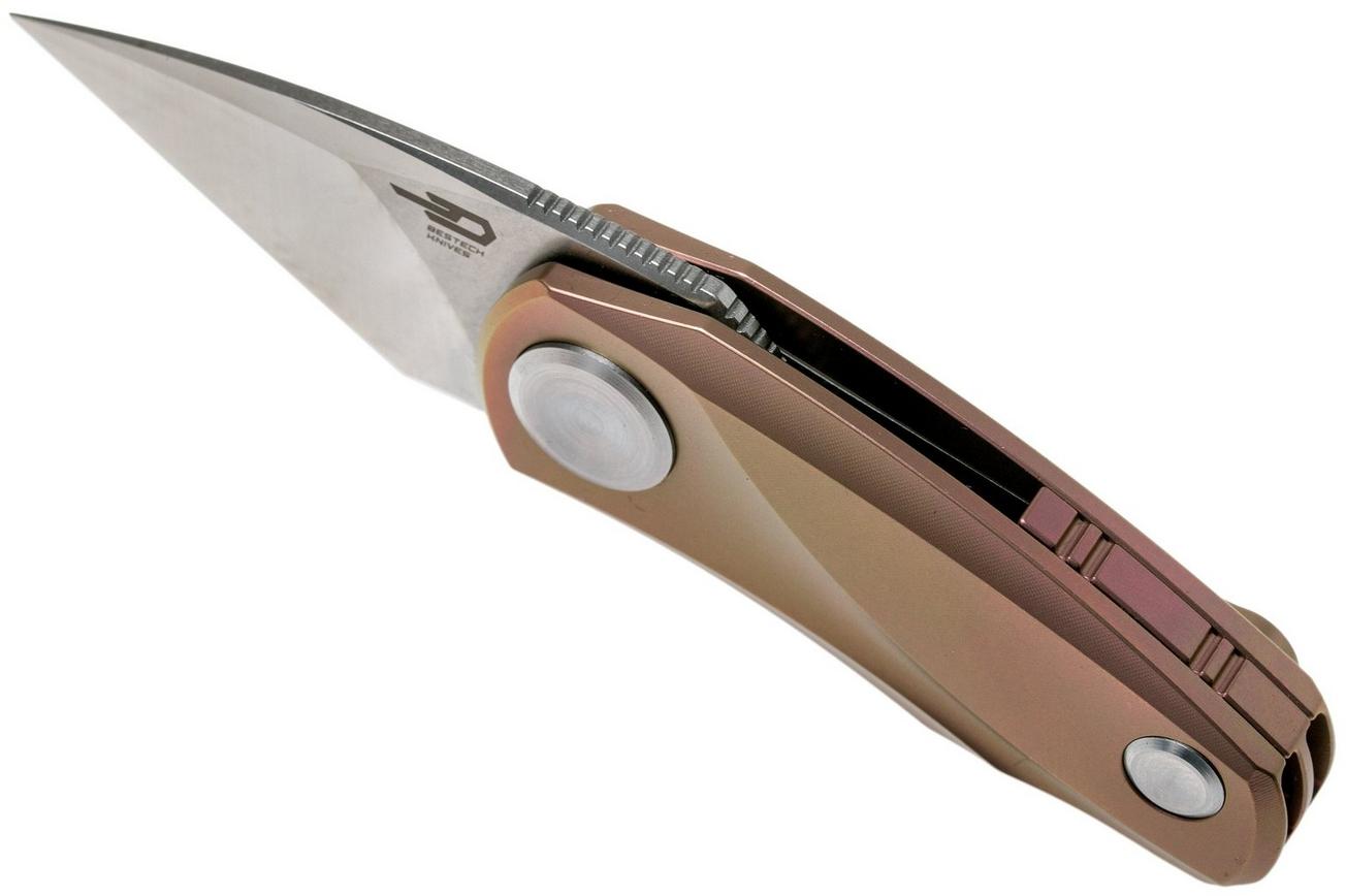 Bestech Tulip Ball Lock Pink BT1912D zakmes, Ostap Hel design