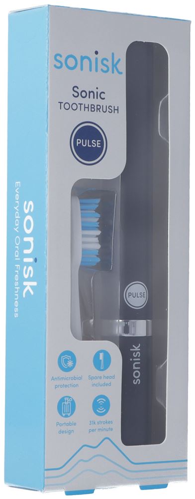 SONISK Schallzahnbürste black 1 Stk