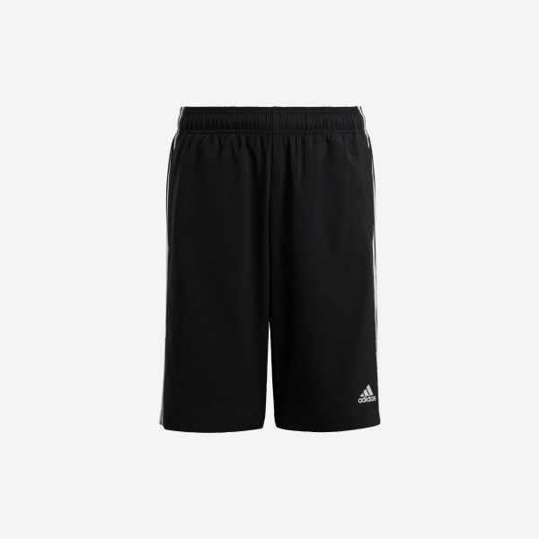Adidas Calções de Ginástica Criança 3 Faixas preto-11-12 Anos (152 cm)