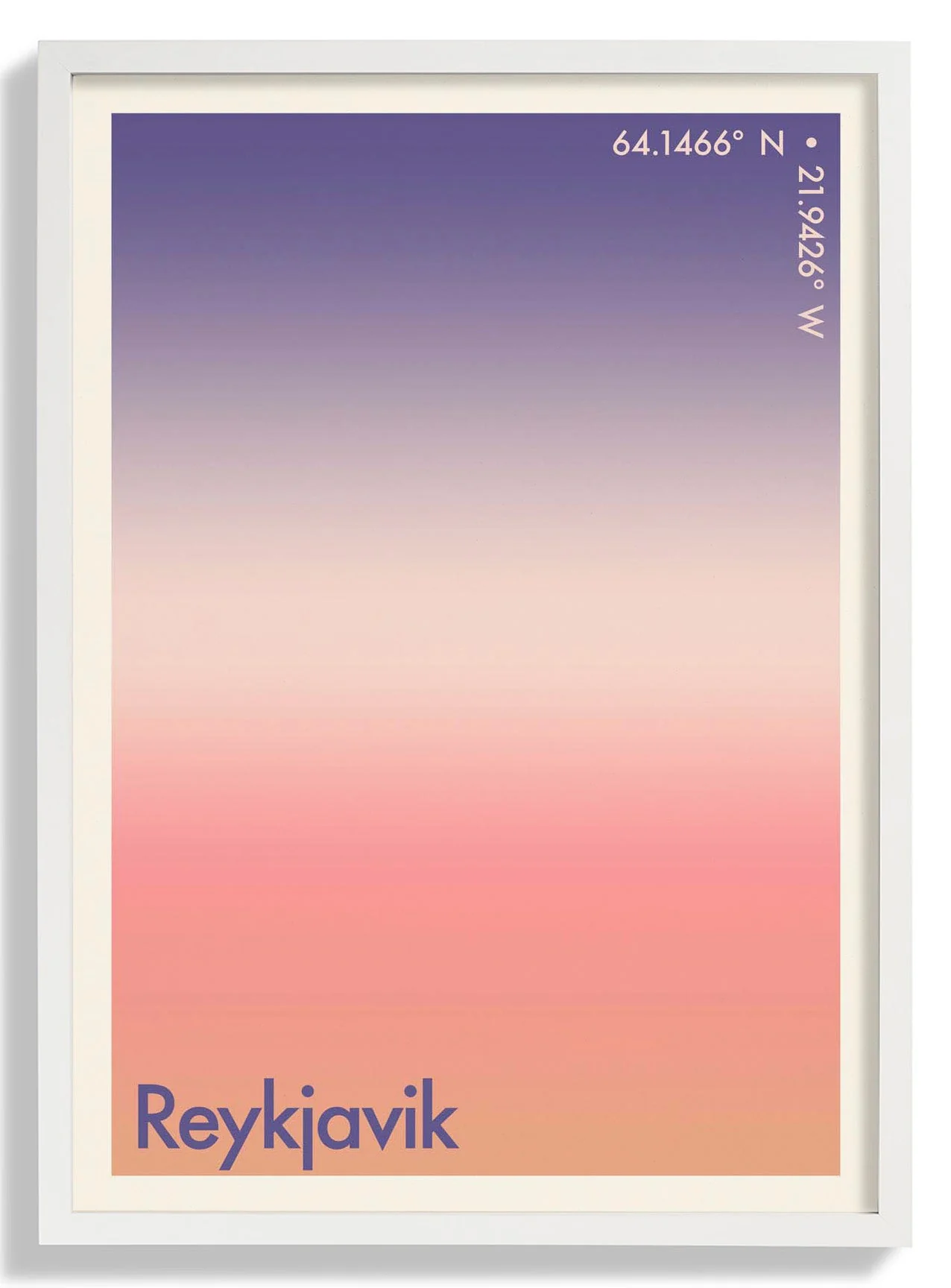 Reyjavik Sonnenuntergang Stadt