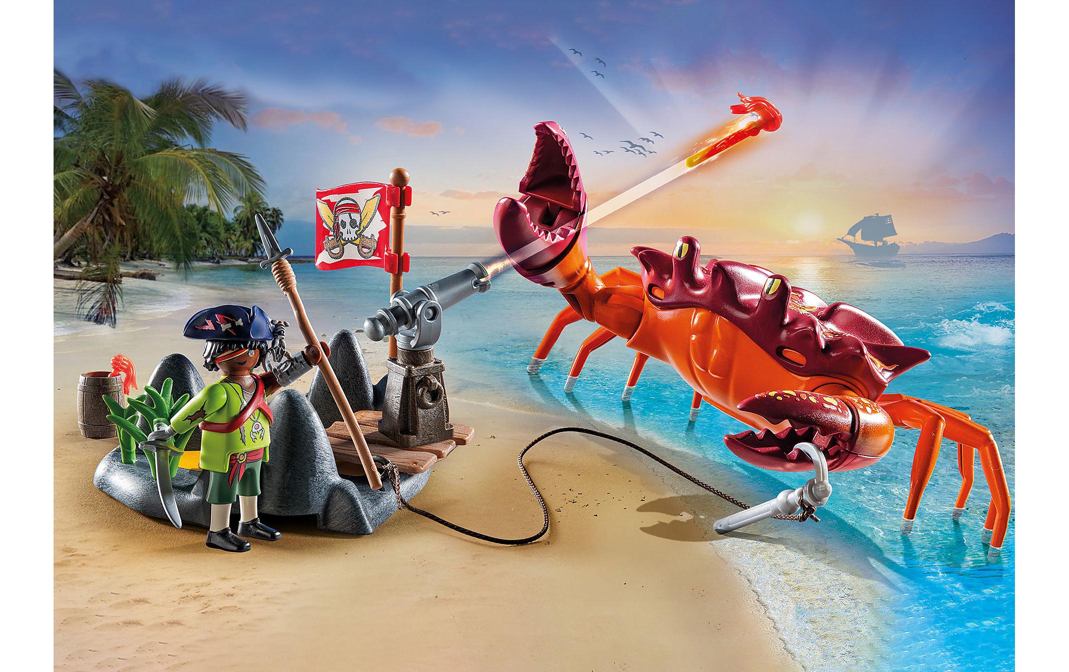 Pirates Kampf gegen die Riesenkrabbe 71532Piraten-Spielset