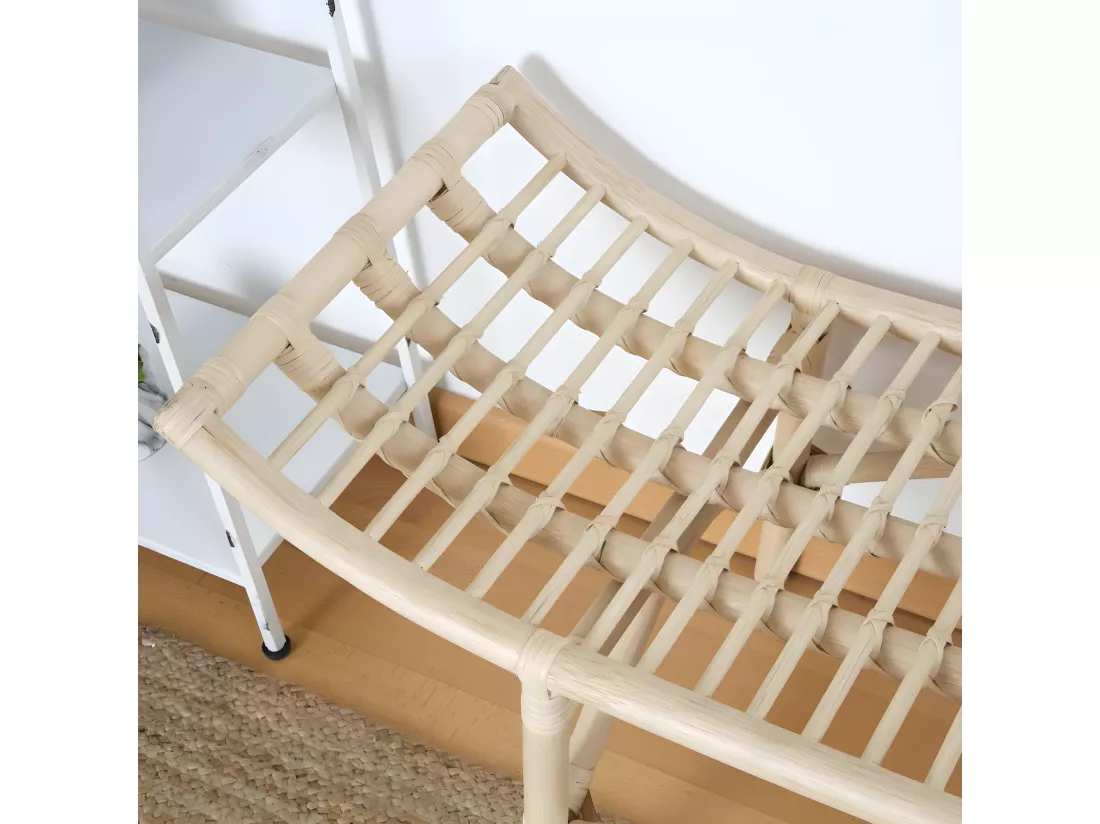 Banc en rotin Natural Core 120x47