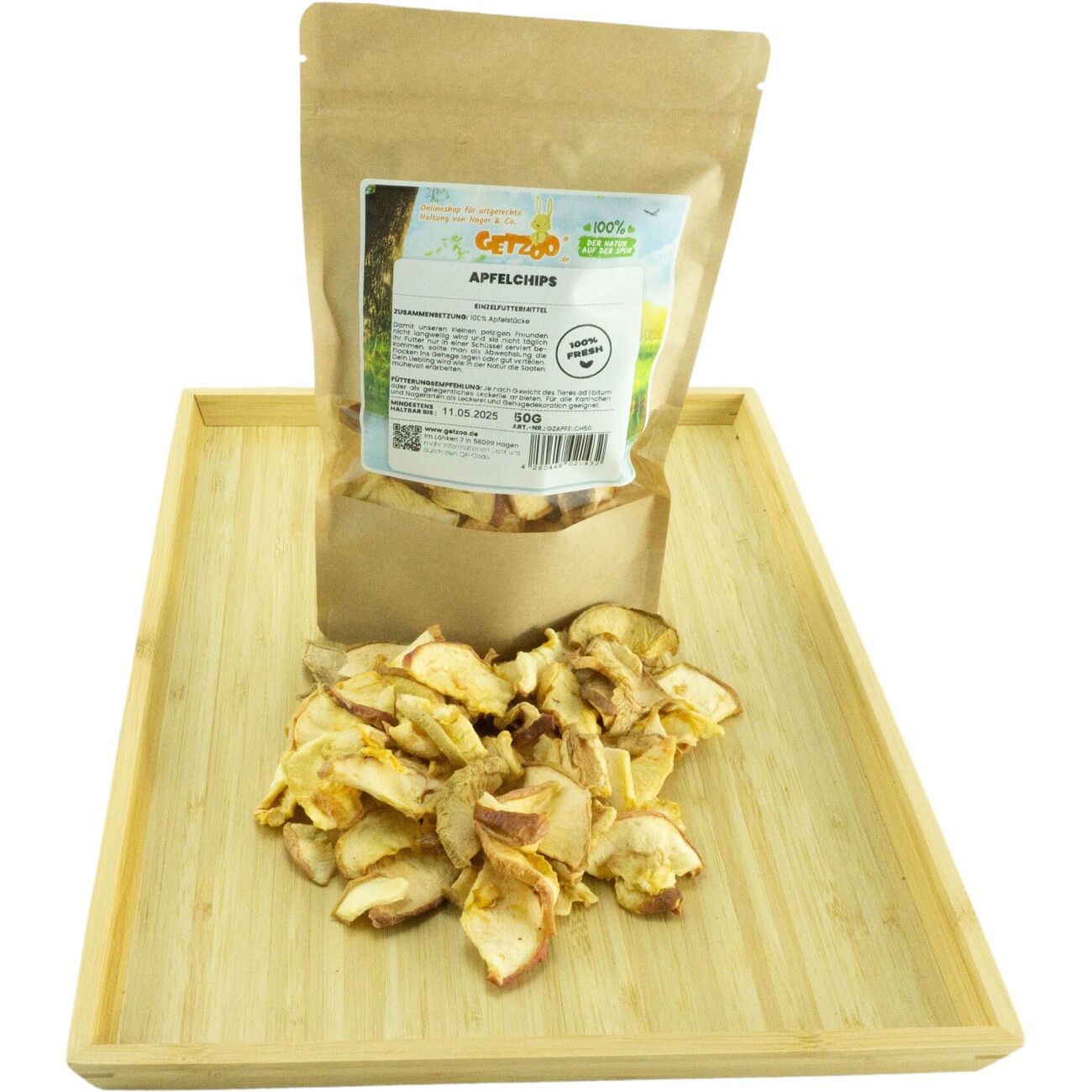 Getzoo Apfelchips 50g