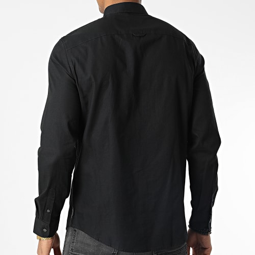 Chemise Manches Longues 6LZC17 Noir