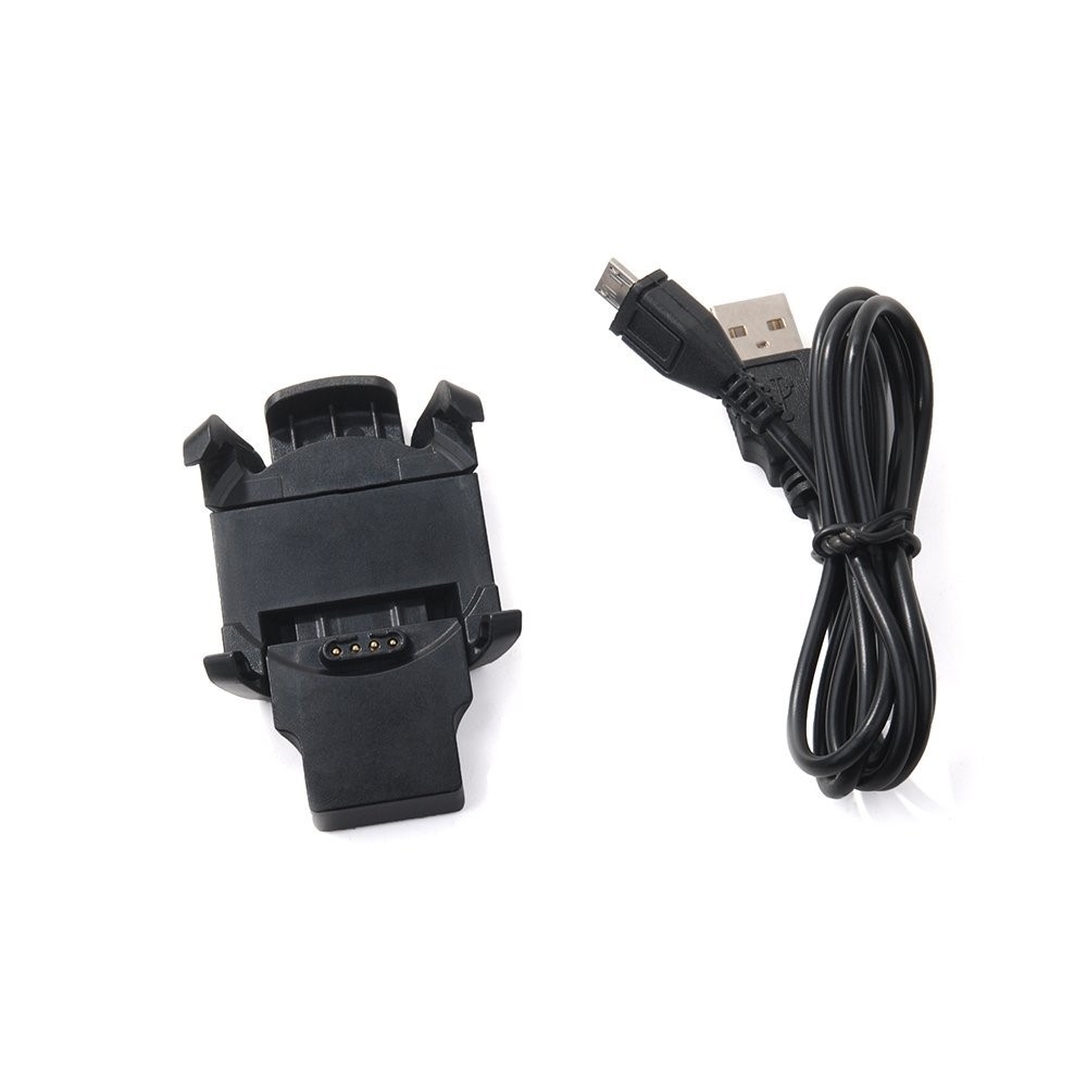 (1m) Garmin Fenix 3 USB A Ladegerät Clip Dockingstation - Schwarz