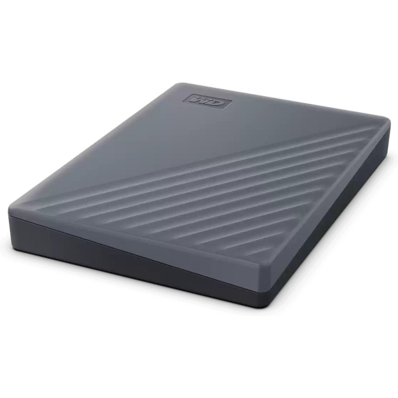 Disque dur externe Wd MY PASSPORT USB-C 2T GRIS WORLDWIDE -2020