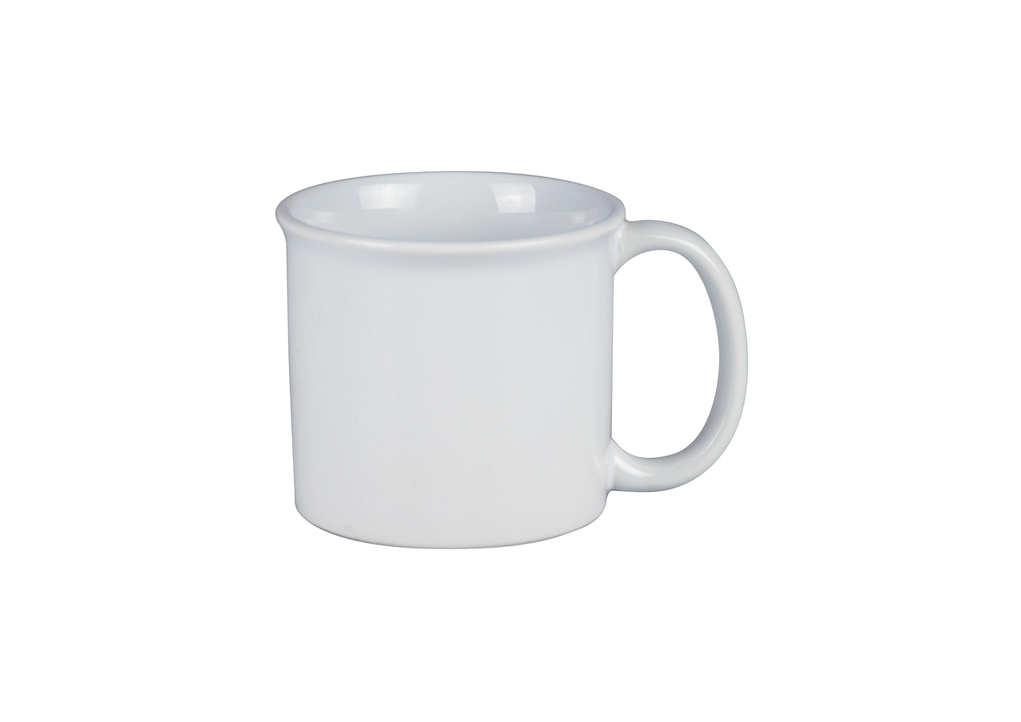 MUG TIMBALE GRES BLANC 34CL