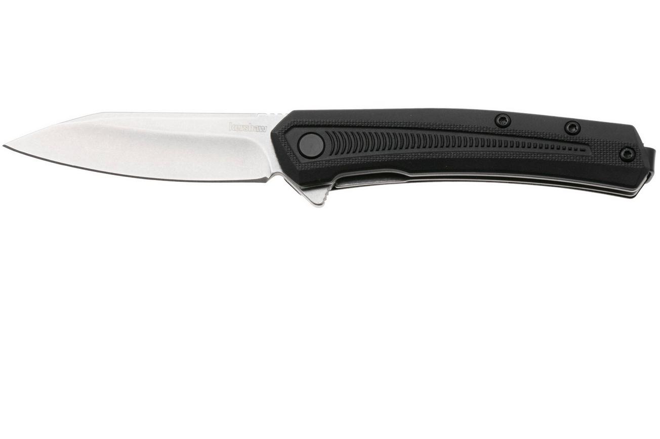 Kershaw Raygun 1427 Stonewashed 4Cr14, Black GFN, zakmes